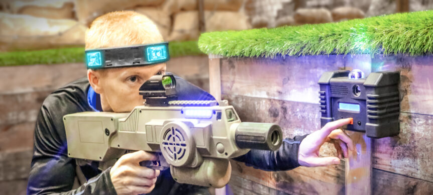 Laser Tag Player respawning using Utility Box at birthday party